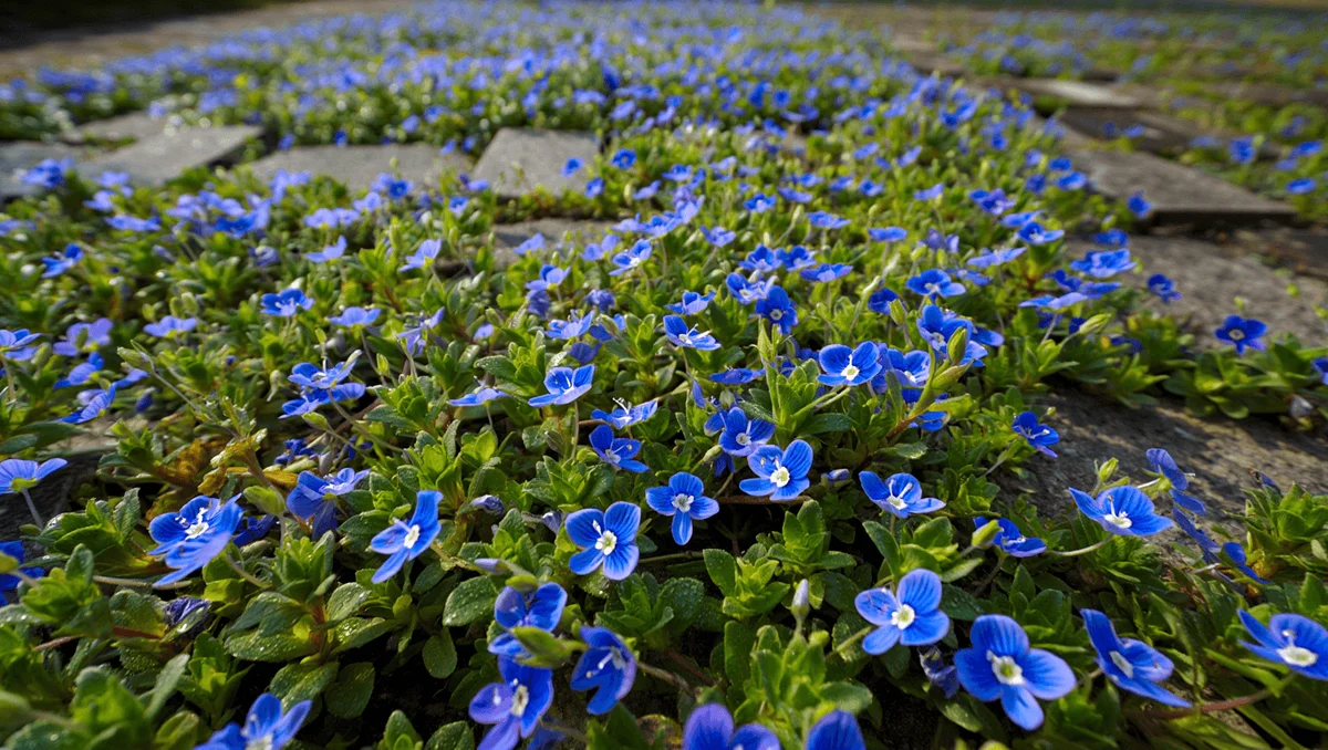 Cultivating Liwan Veronica (Veronica liwanensis) for a Carpet of Blue Flowers