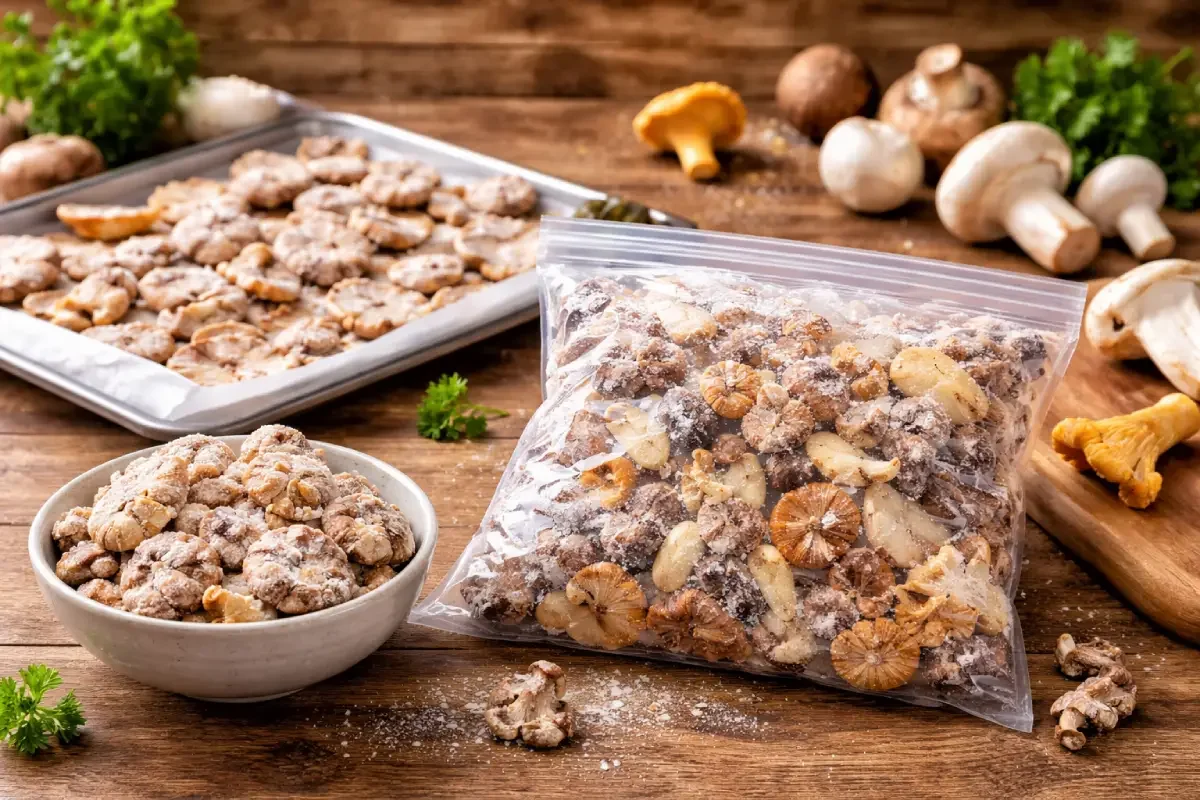 Freezing Mushrooms: Preserving Flavor, Texture, and Quality