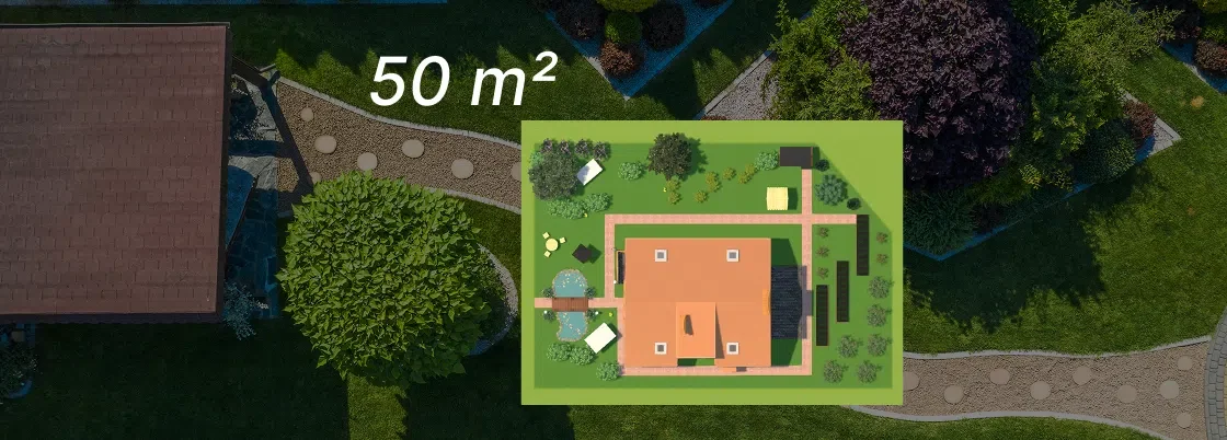 How to Design a Small 50 m² Garden: Practical Tips