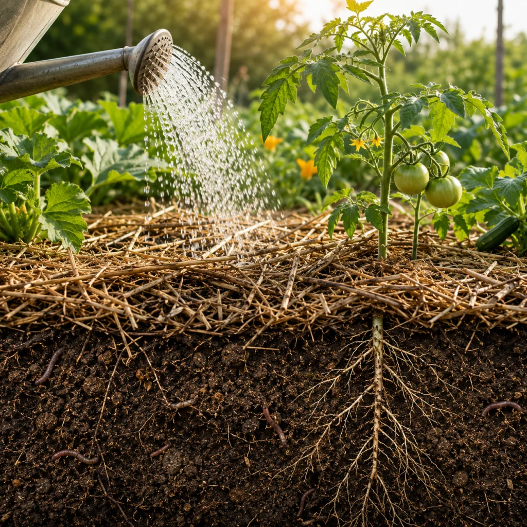 Should You Water When Using Mulch? Understanding Plant Needs