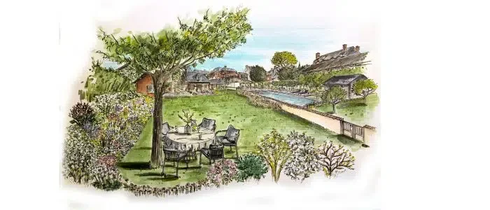 Transforming Garden Visions: The Art of Landscape Perspective