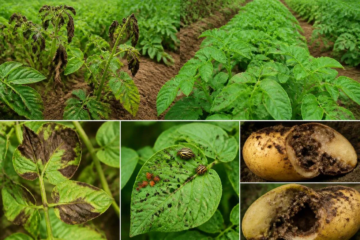 Protecting Your Potato Crops: A Comprehensive Guide to Pests and Diseases
